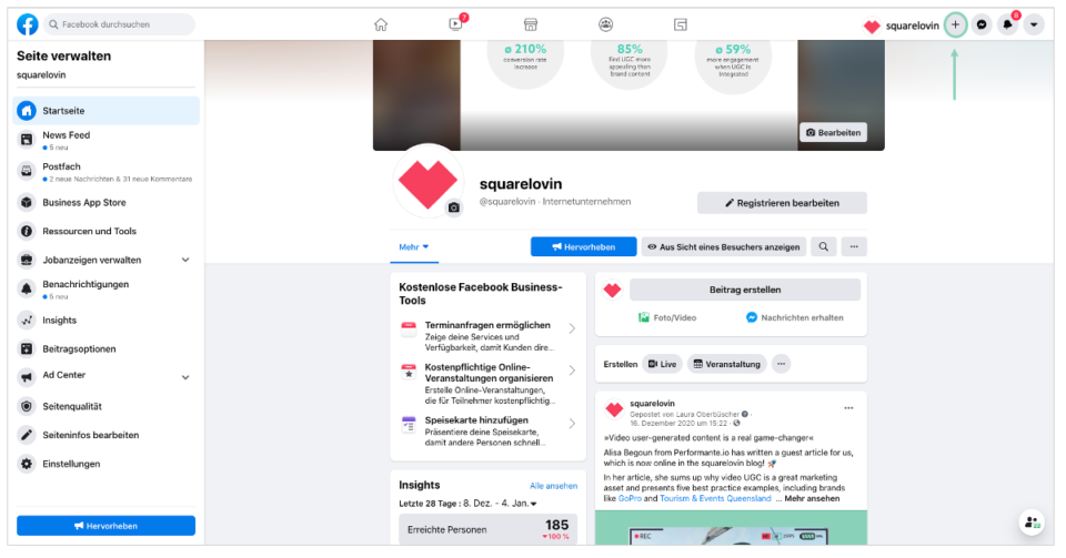 desktop facebook unternehmensseite erstellen facebook unternehmensseite erstellen
