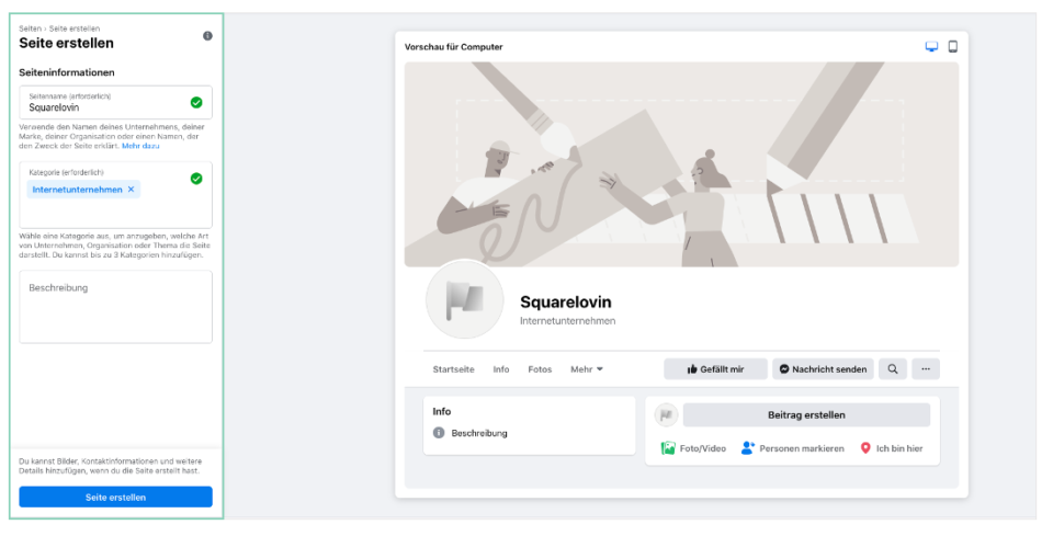 facebook unternehmensseite seiteninformationen facebook unternehmensseite seiteninformationen