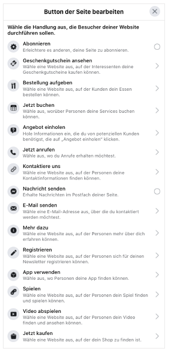 kontakt button facebook unternehmensseite kontakt button facebook unternehmensseite